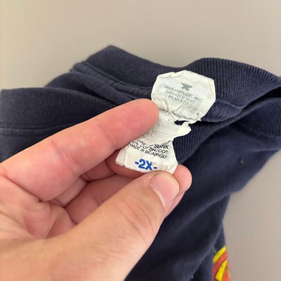 Vintage Jimmy Buffett The Year Of Still Here T Shirt Size 2XL XXL 2008 Blue Band - Picture 7 of 9